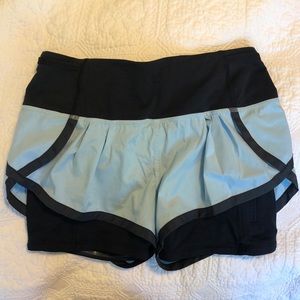 Lululemon Running shorts with built in Spanx
